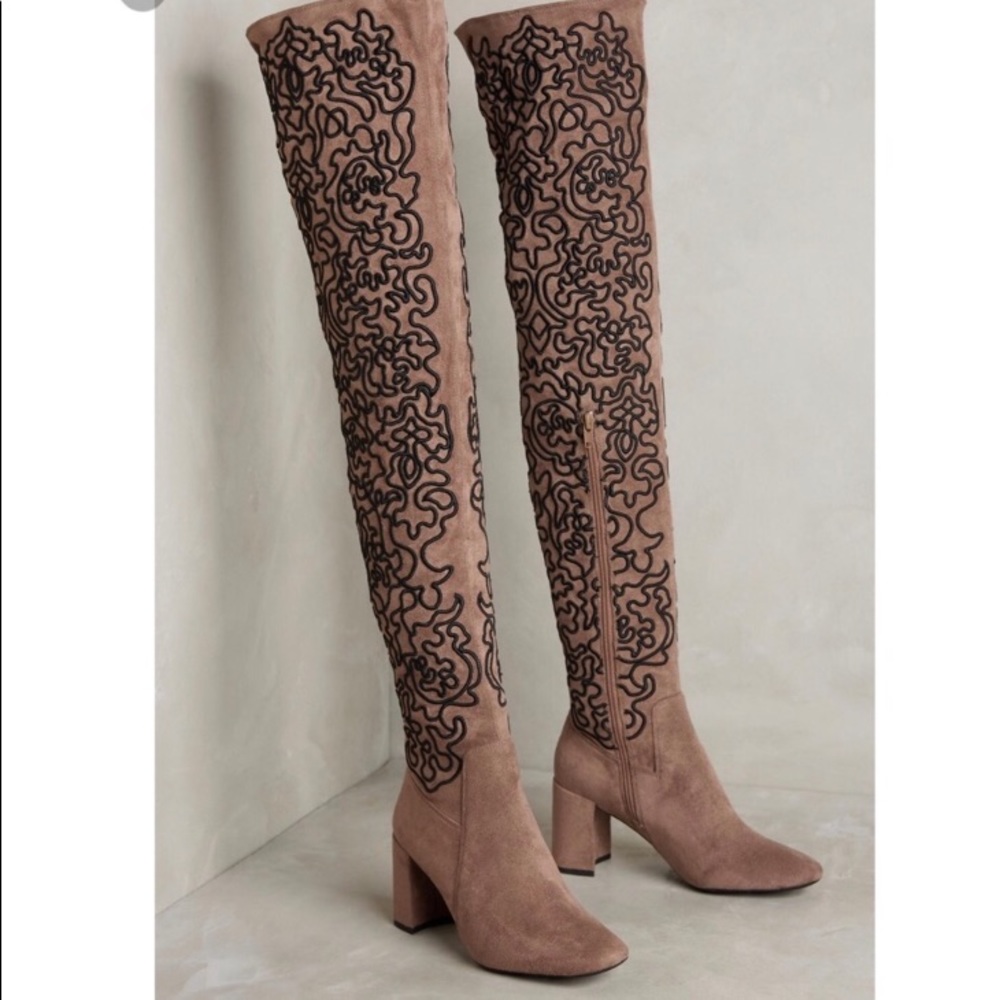 Cienga thigh high boots
